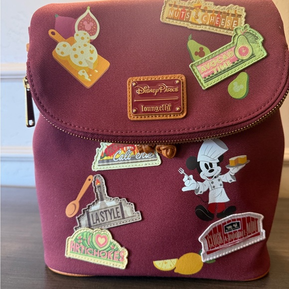 Disney California food & wine Loungefly backpack main image 5